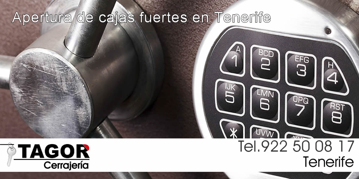 Apertura de cajas fuertes en Tenerife