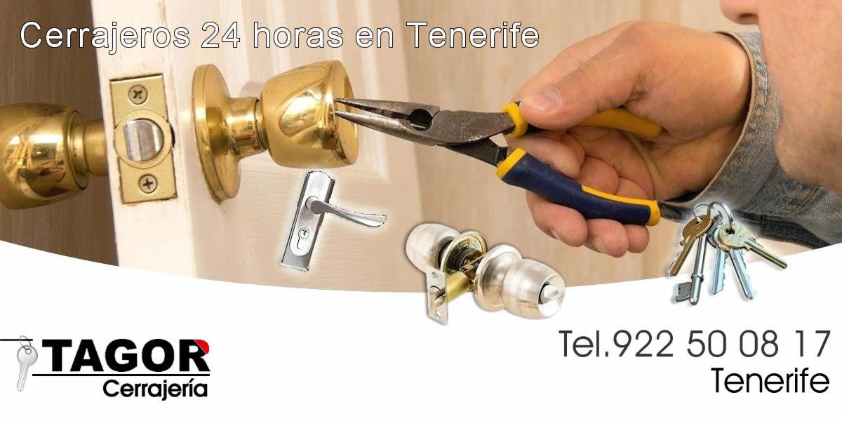 Cerrajeros 24 horas en Tenerife