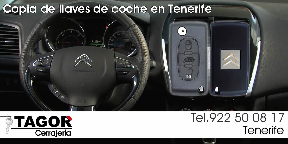 Copia de llaves de coches Citroen en Cerrajería Tenerife Copia llaves coche Citroen Cerrajeros Tenerife