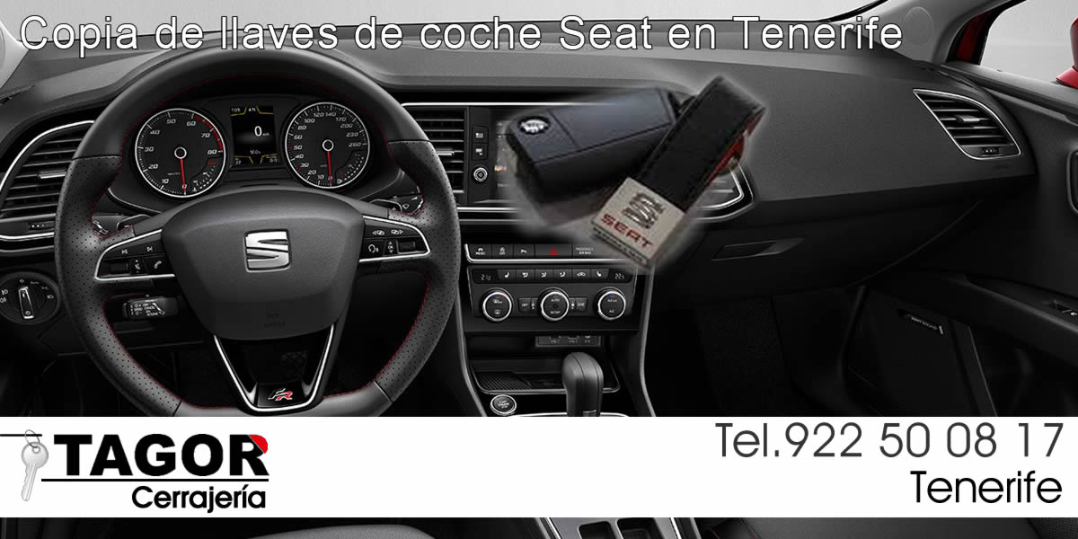 Copia de llaves de coches Seat en Cerrajería Tenerife Copia llaves coche Seat Cerrajeros Tenerife