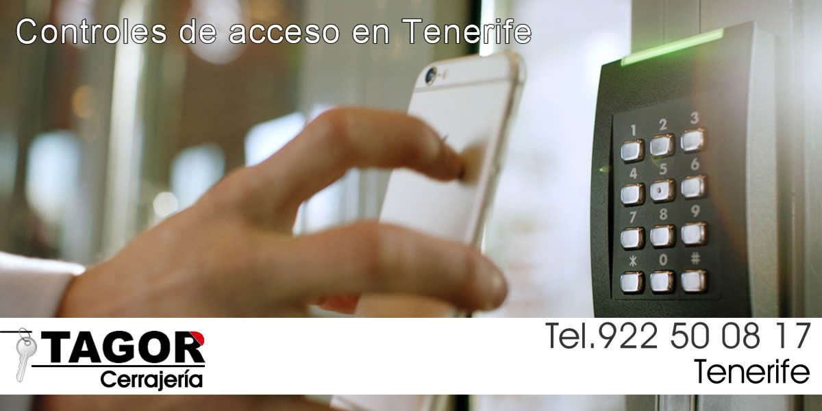 instalacion venta controles acceso cerrajerostenerife