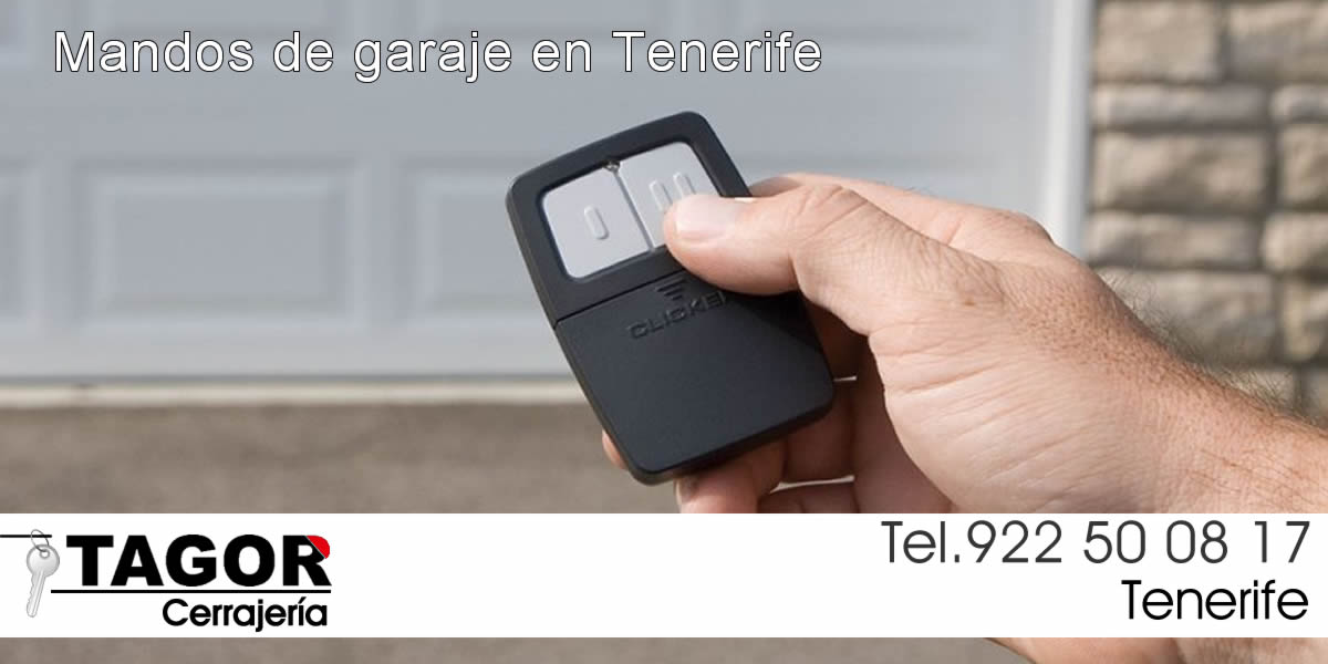 Mandos de garaje en Tenerife