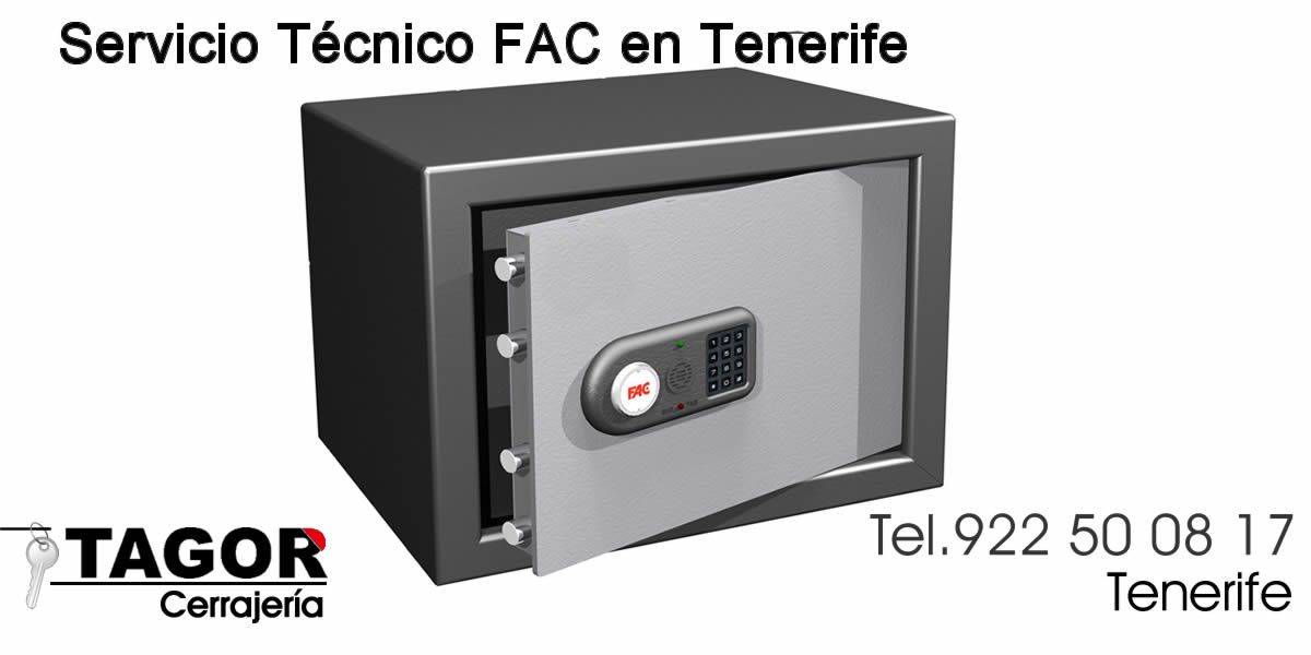 Reparación Cajas Fuertes FAC en Tenerife