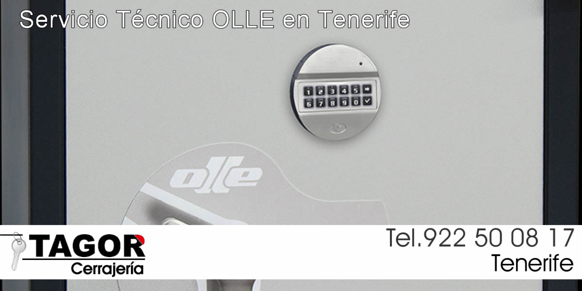 Reparación Cajas Fuertes OLLE en Tenerife